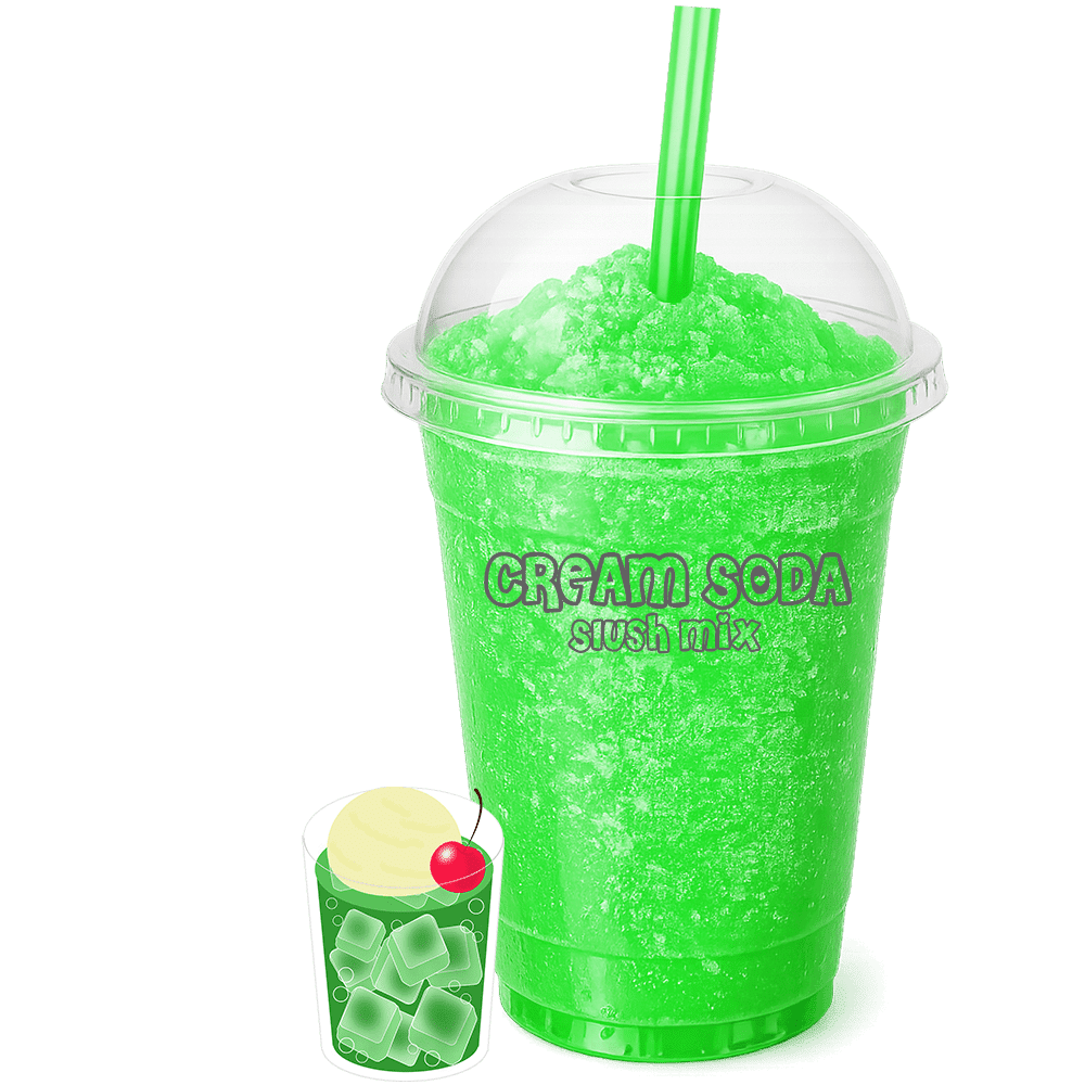 Slush Mix CREAM SODA for Sale South Africa #1 BEST Supplier