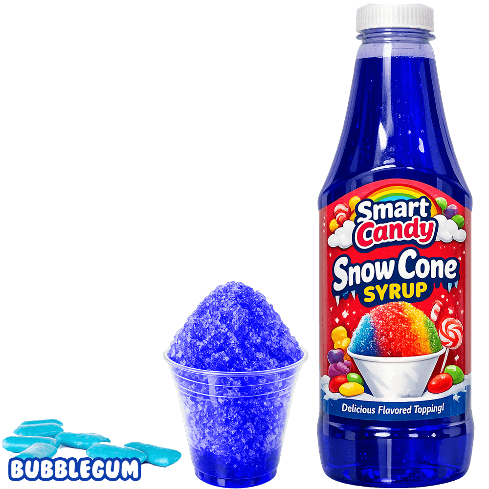 Snow Cone Syrup Bubblegum Mix | Smart Candy #1 BEST South Africa Supplier