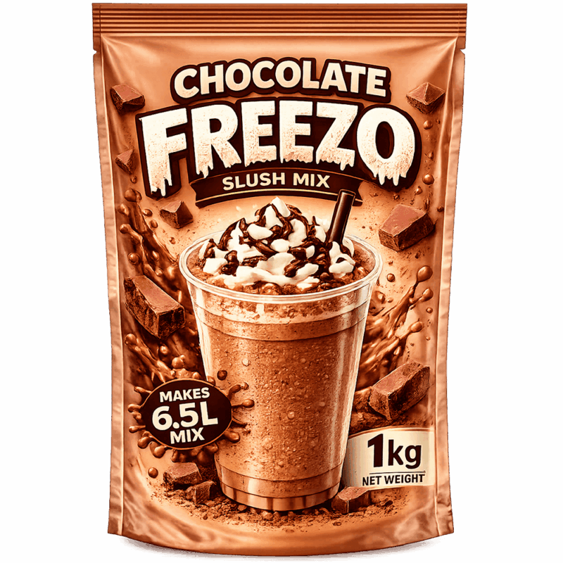 Chocolate Freezo Powder Slush Mix for Sale ✓ #1 Best FREEZO