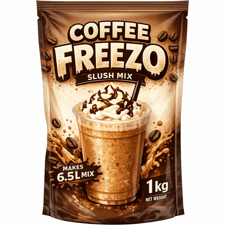Coffee Freezo Powder Slush Mix for Sale ✓ #1 Best FREEZO
