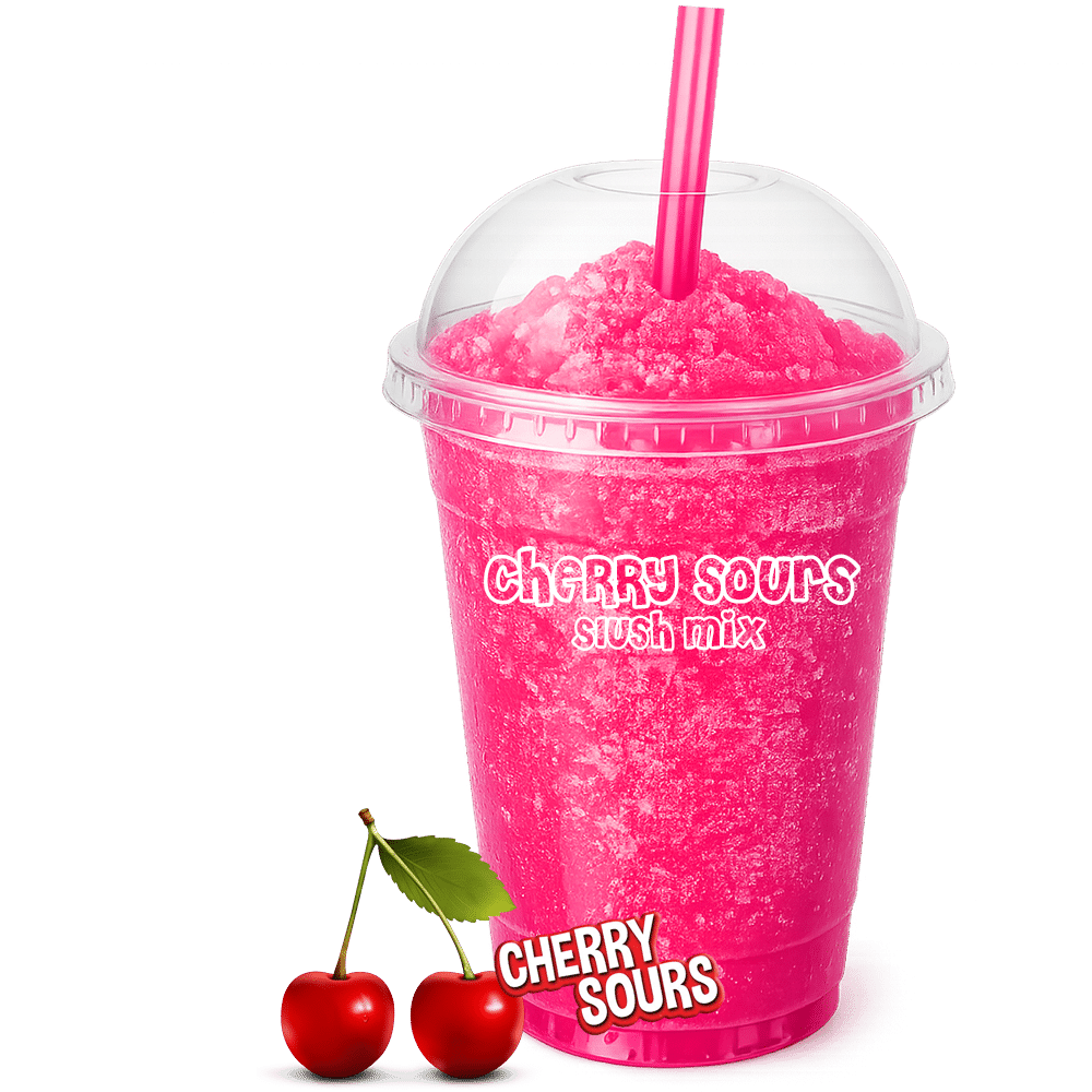 Slush Mix Cherry Sours for Sale South Africa #1 BEST Supplier