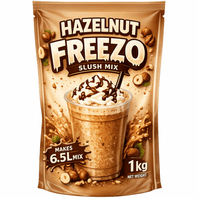 Hazelnut Freezo Powder Slush Mix for Sale ✓ #1 Best FREEZO