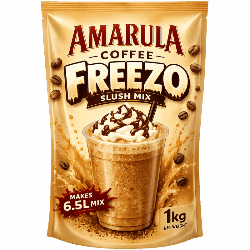 Amarula Coffee Freezo Powder Slush Mix for Sale | #1 Best FREEZO