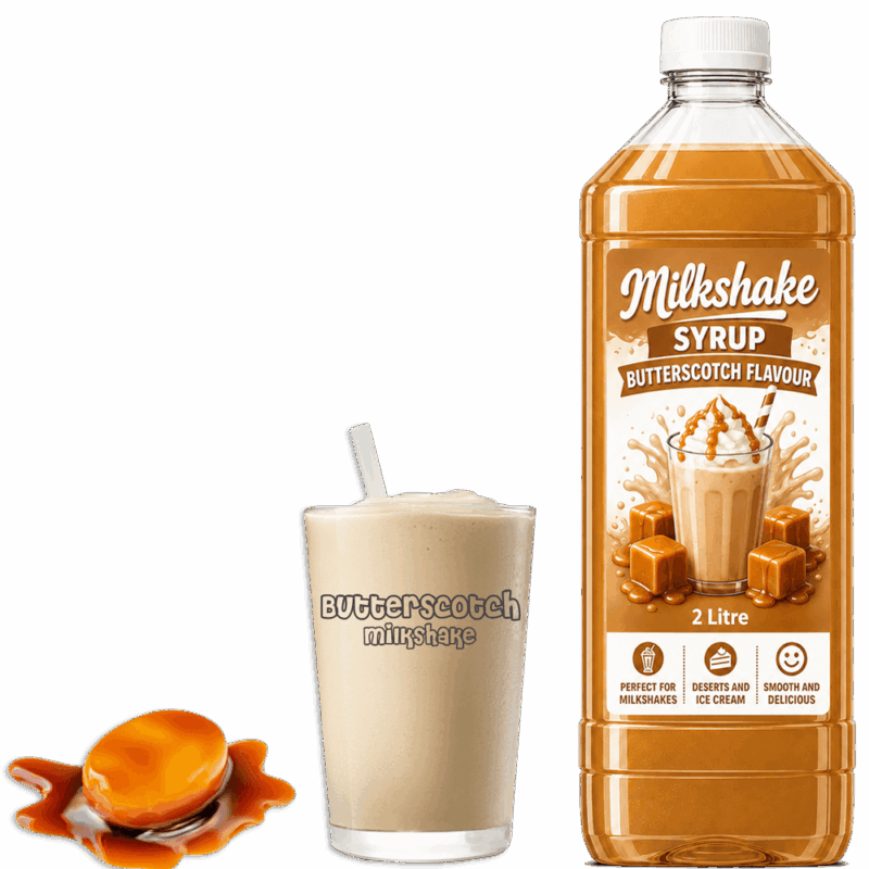 Milkshake Syrup BUTTERSCOTCH For Sale #1 Chocolate Milkshake