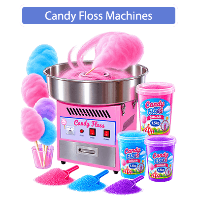 Commercial candy floss machine for sale in South Africa supplied by Smart Candy. Ideal for events, party hire businesses, schools, markets, festivals, and retail outlets.