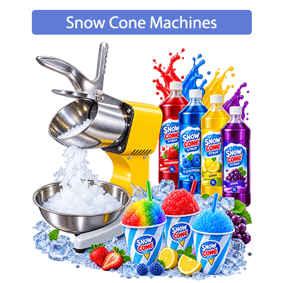 Snow Cone Maker for sale from Smart Candy in South Africa - commercial ice shaving and snow cone machine supplier
